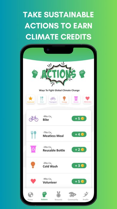 Screenshot 2 of Enviro Hero: Fight CO2 to Earn App