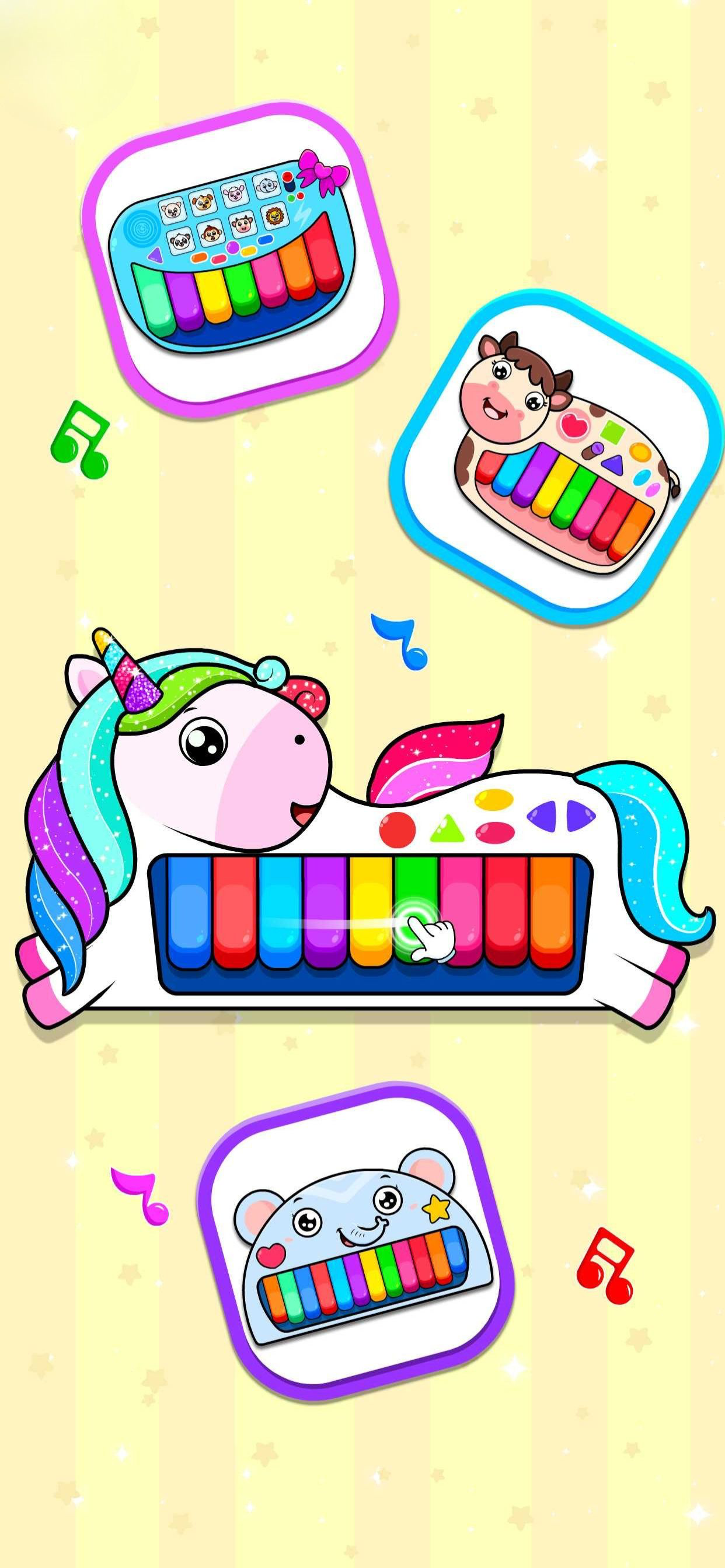 Baby Piano Kids Music Songs 2+ screenshot 3