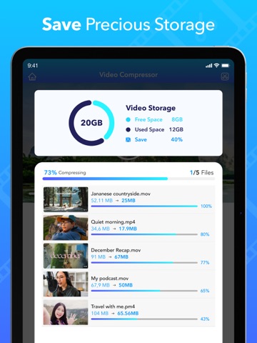 Video Compress - Shrink Resize