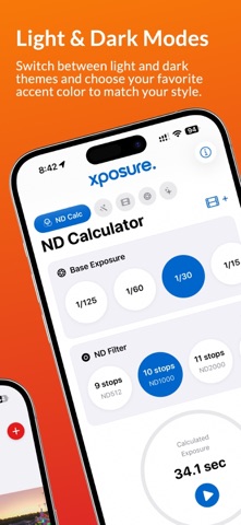 Xposure - Photo Planner & ND iPhone screenshot