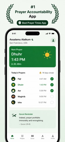 Salah Alarm: Prayer Time Quran screenshot
