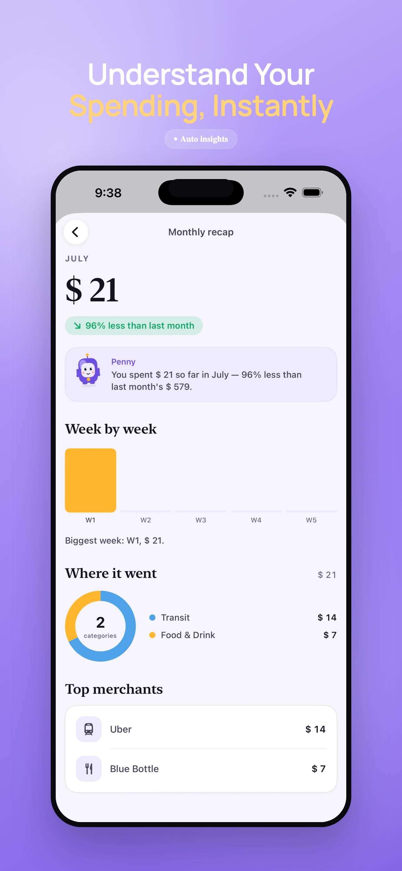 tracked. Expense Tracker screenshot 8