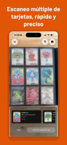 Colección y Escáner TCG Pulio iPhone screenshot 2