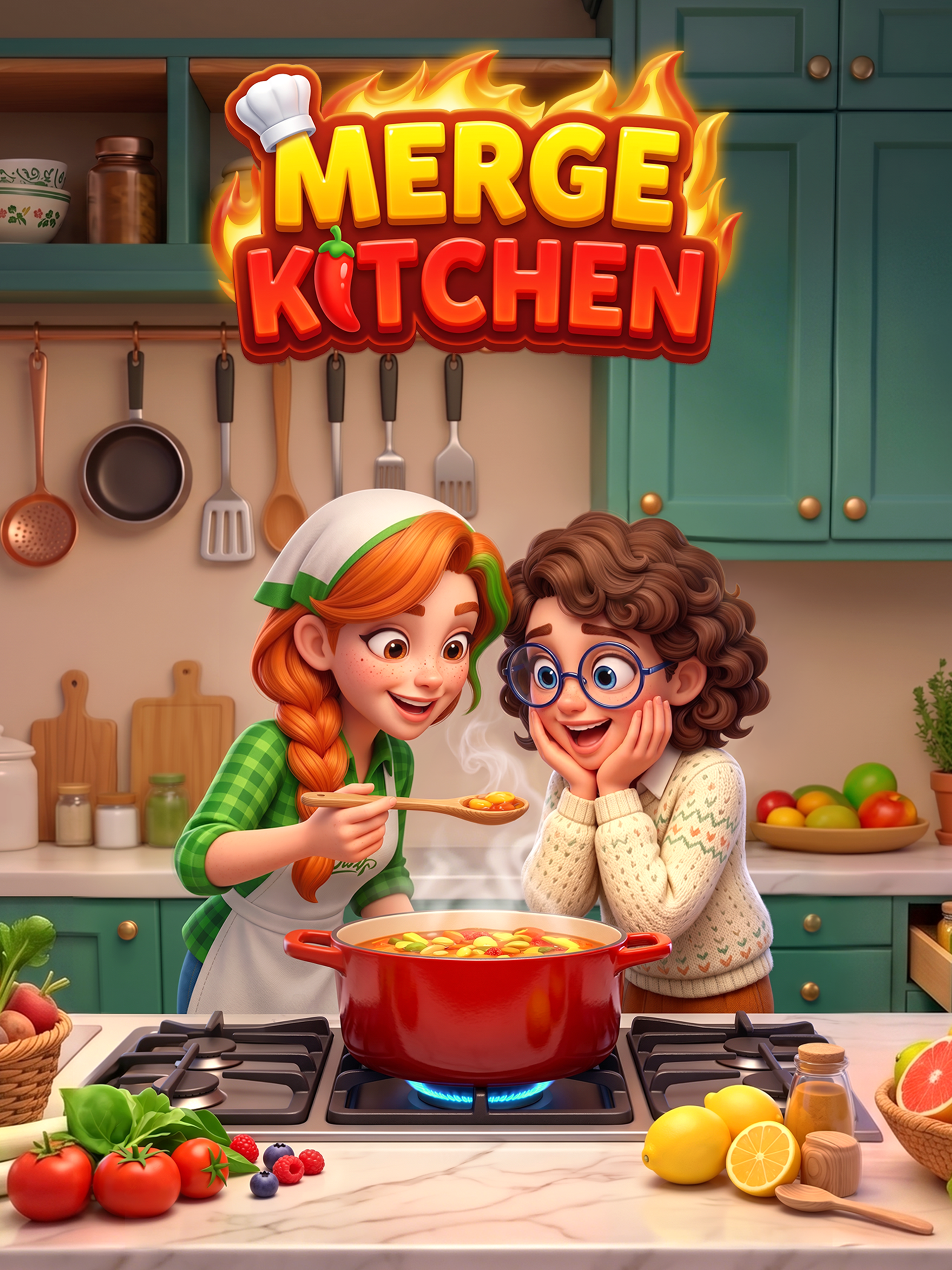 Merge Kitchen - Cook & Story screenshot 16