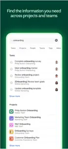 Asana: Where work connects screenshot #6 for iPhone