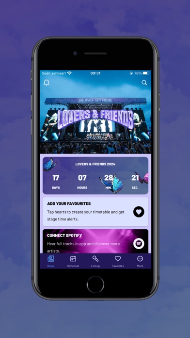 Lovers & Friends Festival Screenshot