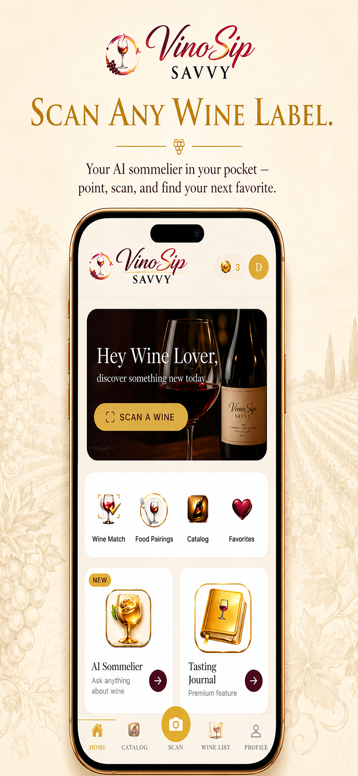 Wine Scanner : Vino Sip Savvy screenshot 3