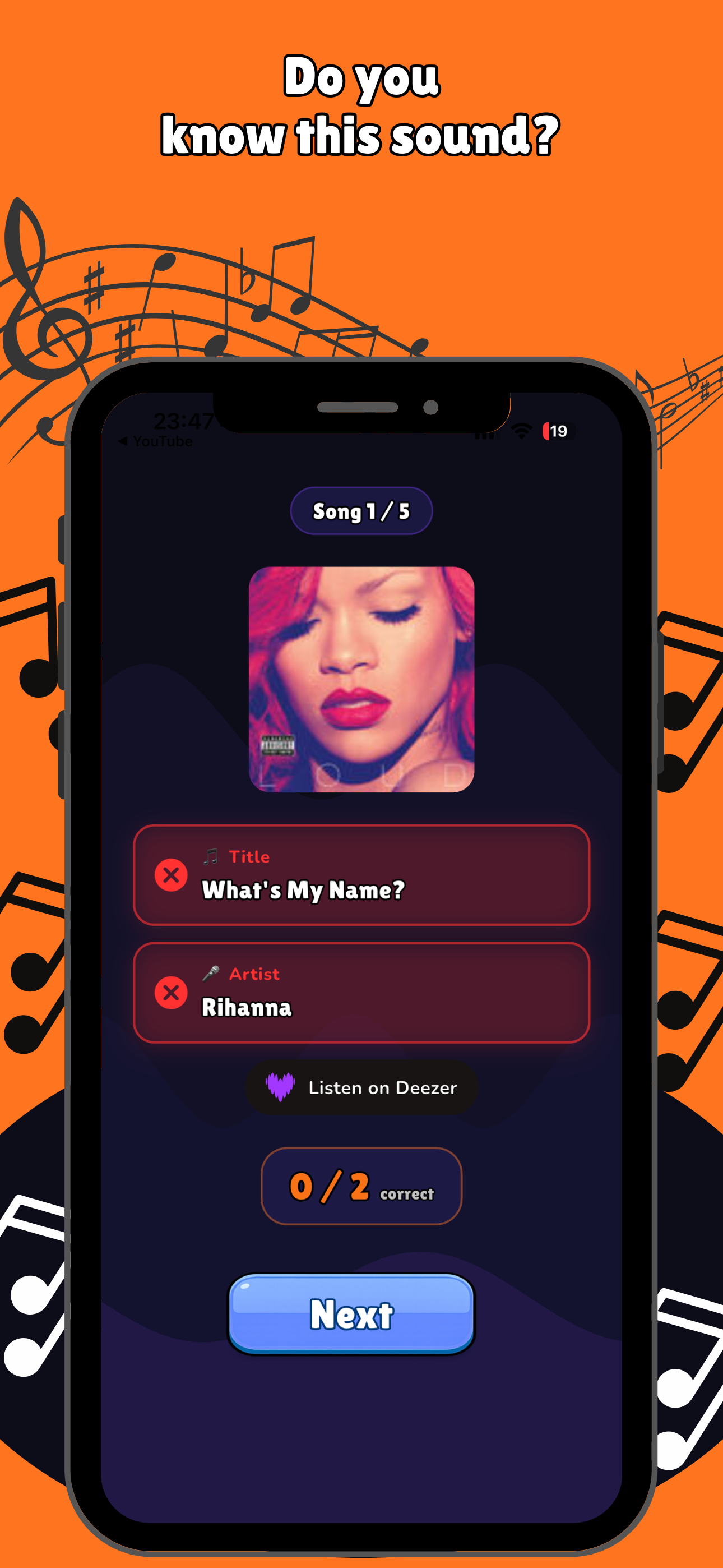 Daily Blindtest