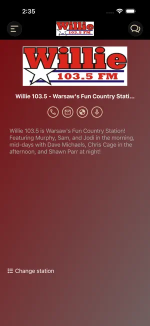 Willie 103.5 screenshot 3