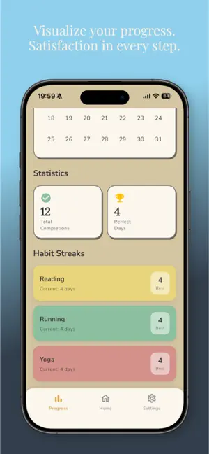 Quiet Habits: Habit Tracker screenshot 2