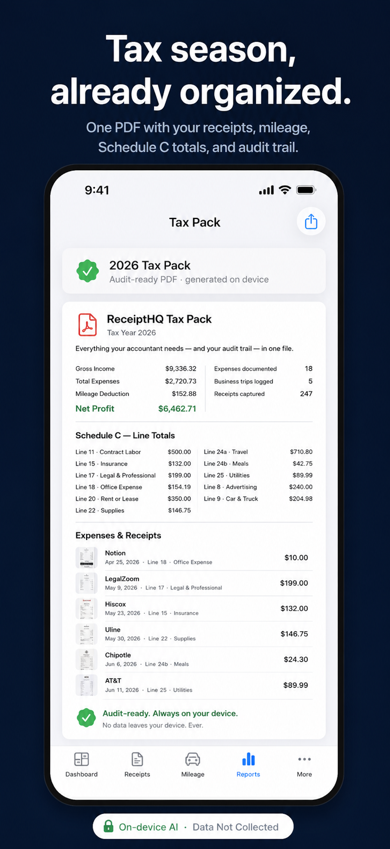 ReceiptHQ screenshot 3