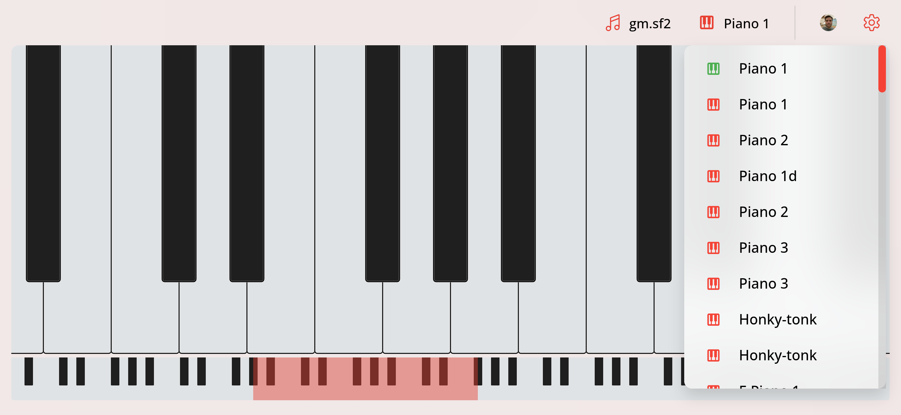 MIDI Piano screenshot 3