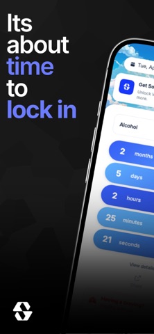 Sobria: Quit Bad Habits iPhone screenshot