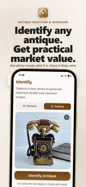 Antique Appraiser & Scanner screenshot 1