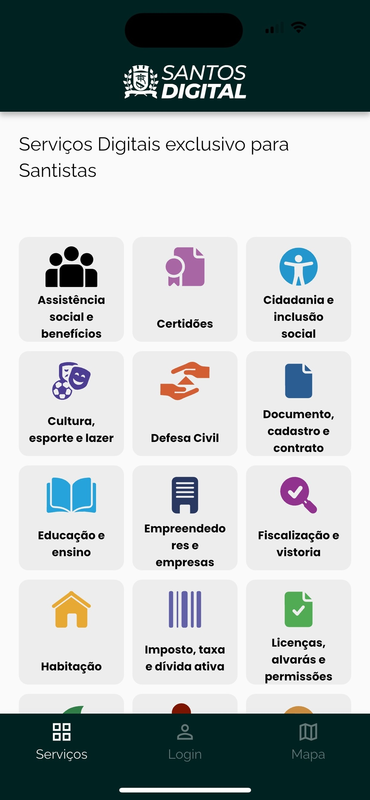 Santos Digital | App