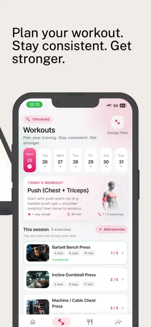 PeakFit Fitness Tracker screenshot 2