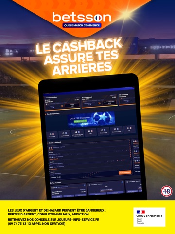 Betsson iPad screenshot 3