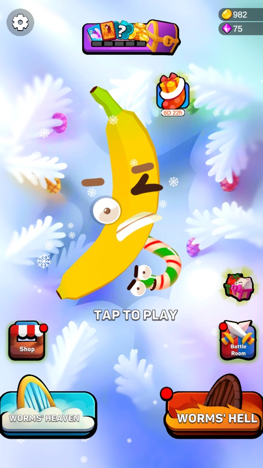 #2. Worm Out: Tricky riddle games (iOS) 由: PSV Studio