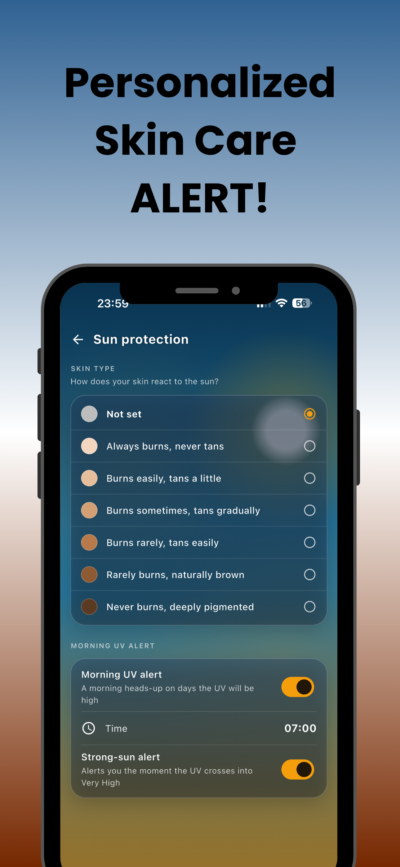 UV Alert: Sunscreen Timer screenshot 3