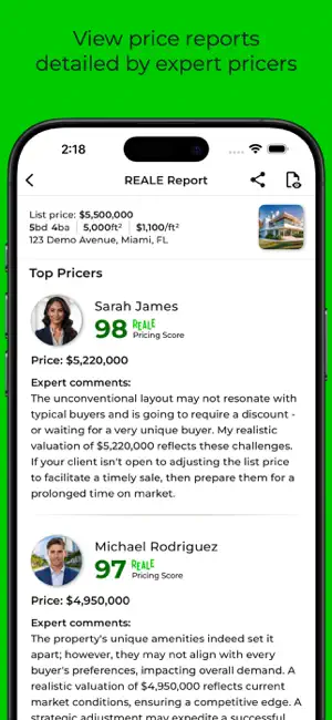 REALE - Real Estate Pricing screenshot 4