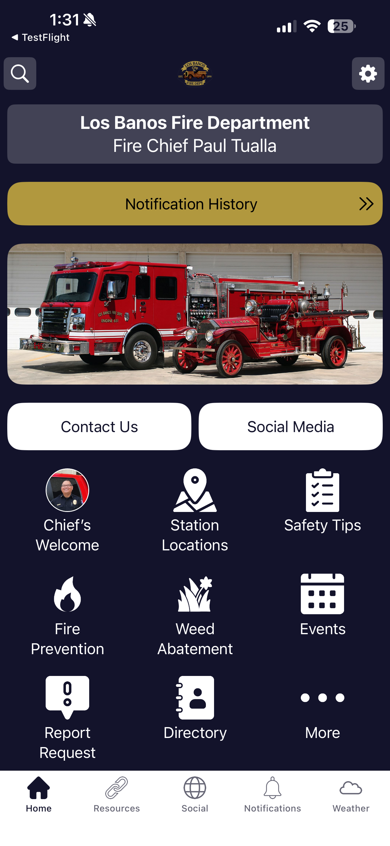Los Banos Fire Department screenshot 3