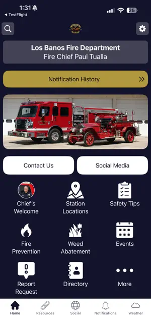 Los Banos Fire Department screenshot 3