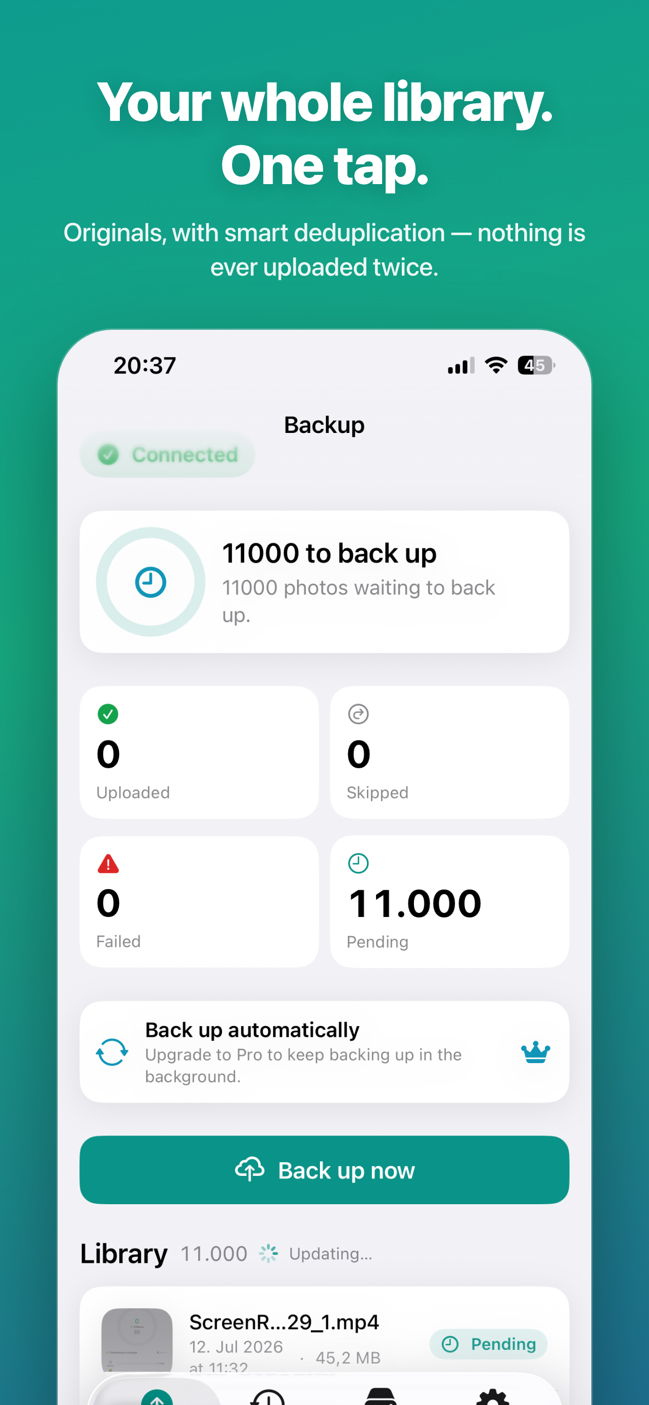 PhotoNest Backup screenshot 3