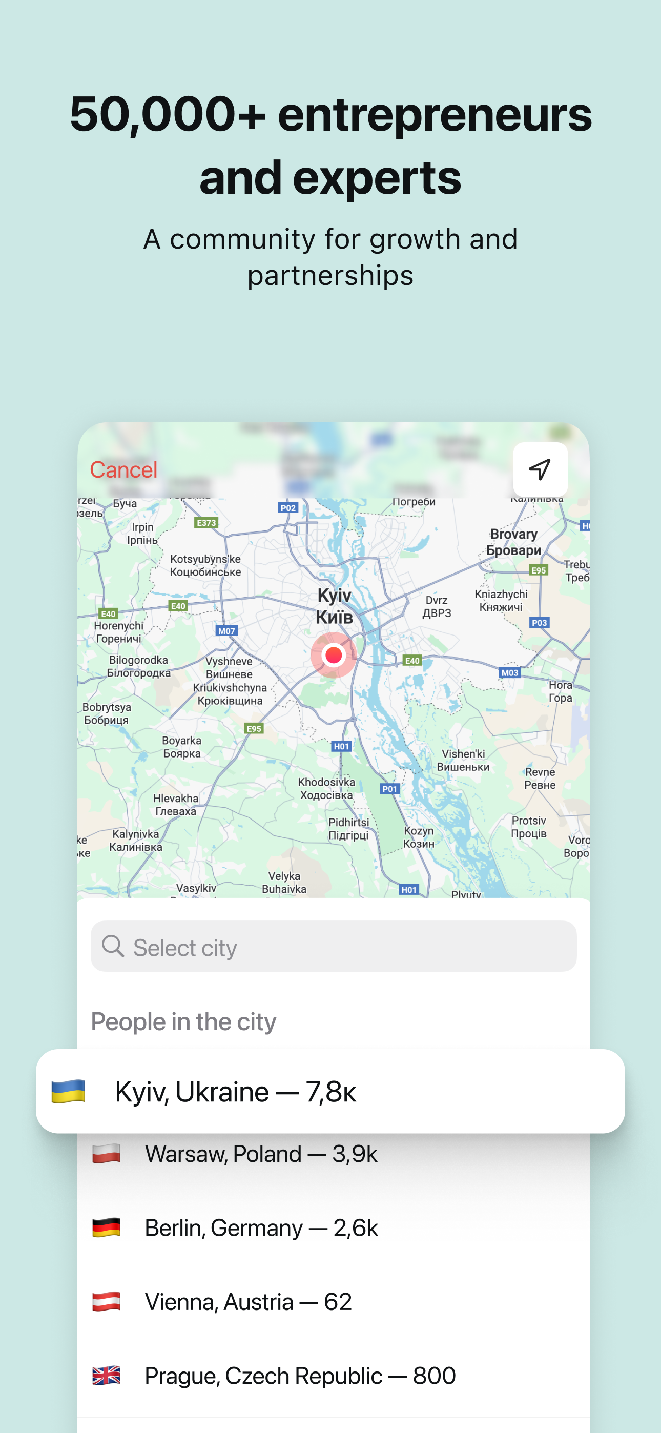 Business Match: Social App