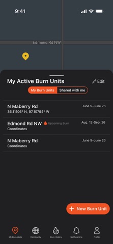 Burn - Prescribed Fire Planner iPhone screenshot