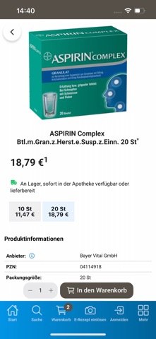 Atrium Apotheke screenshot