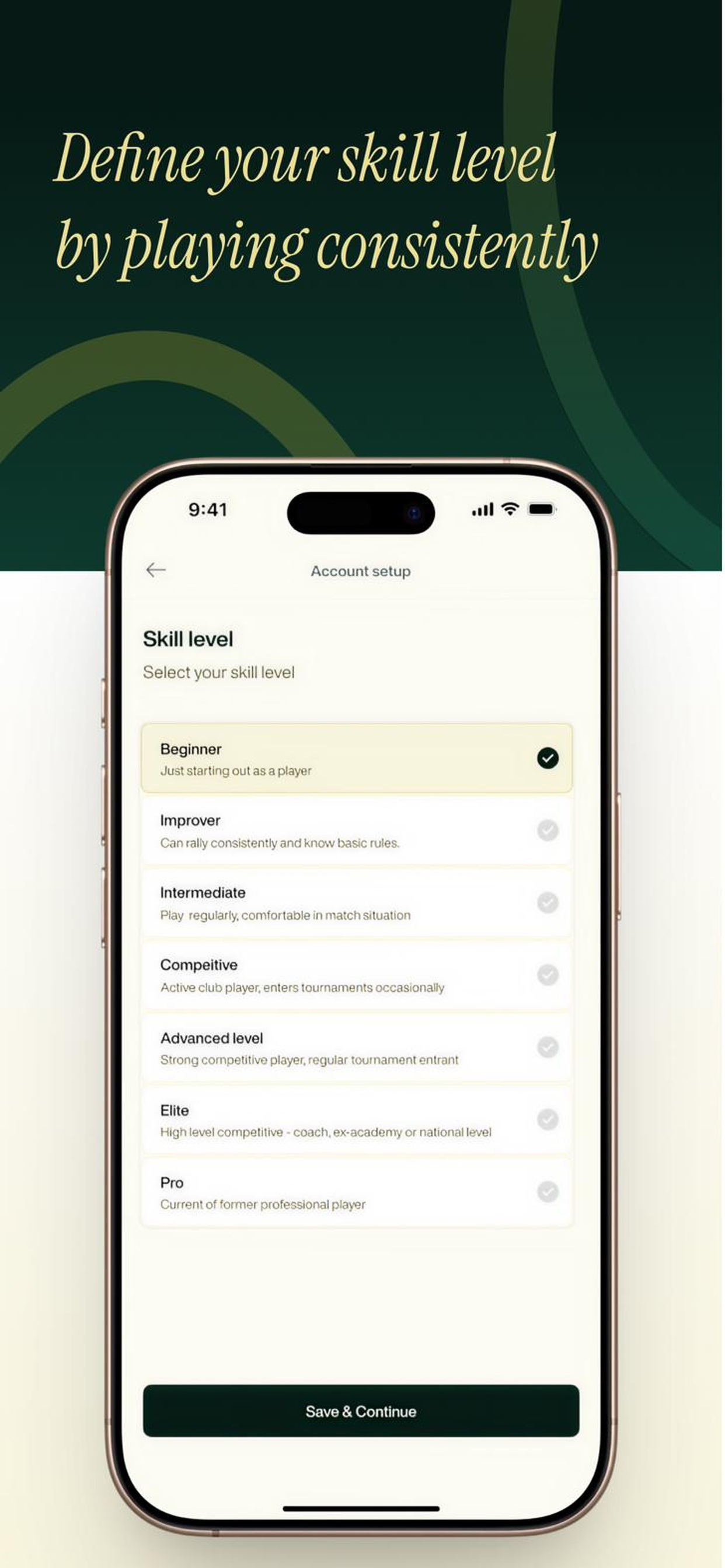 MATCHA: Tennis & Padel screenshot 5