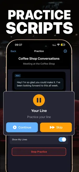 LearnMyLines: Memorise Scripts screenshot 4