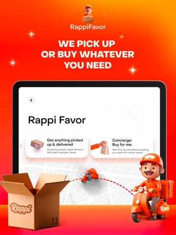 Rappi - Deliveries in Minutes iPad screenshot