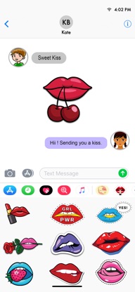 Lipstick Kiss Stickers screenshot 4