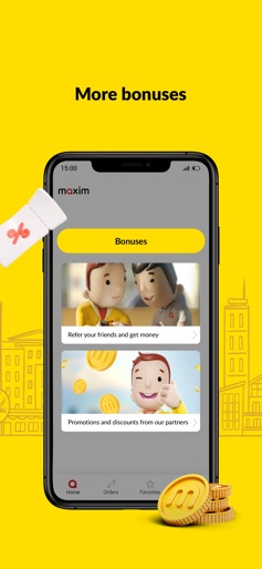 maxim — order a taxi & food screenshot 5