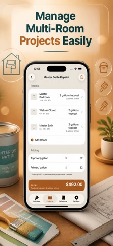 BrushKit: Paint Calculator iPhone screenshot