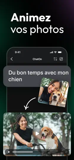 Capture d'écran de ChatOn・Chatbot IA En Français sur iPhone 5