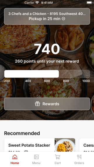3 Chefs and a Chicken iPhone screenshot 1 - Food & Drink app