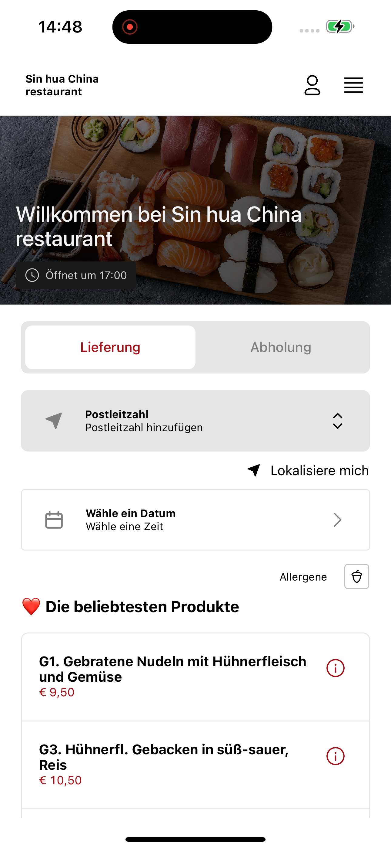 Sin hua China restaurant screenshot 4