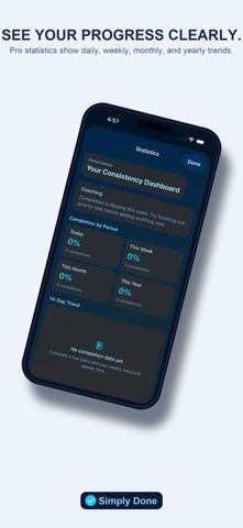 Simply Done: Daily Tasks Screenshot 3 of 5