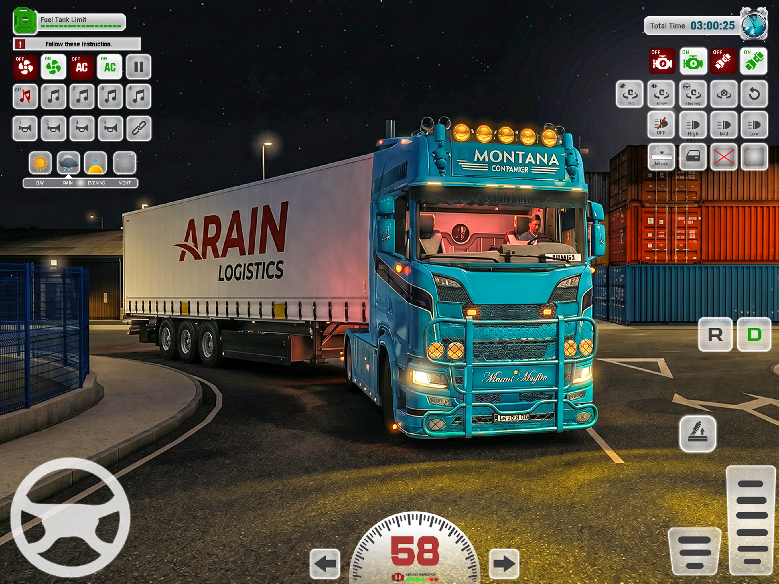 Heavy Cargo Truck Simulation screenshot 20