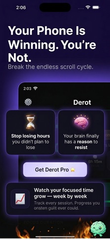 Derot: Focus & Screen Time screenshot