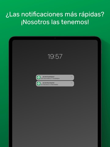 GoalAlert Resultados de Fútbol iPad screenshot 3