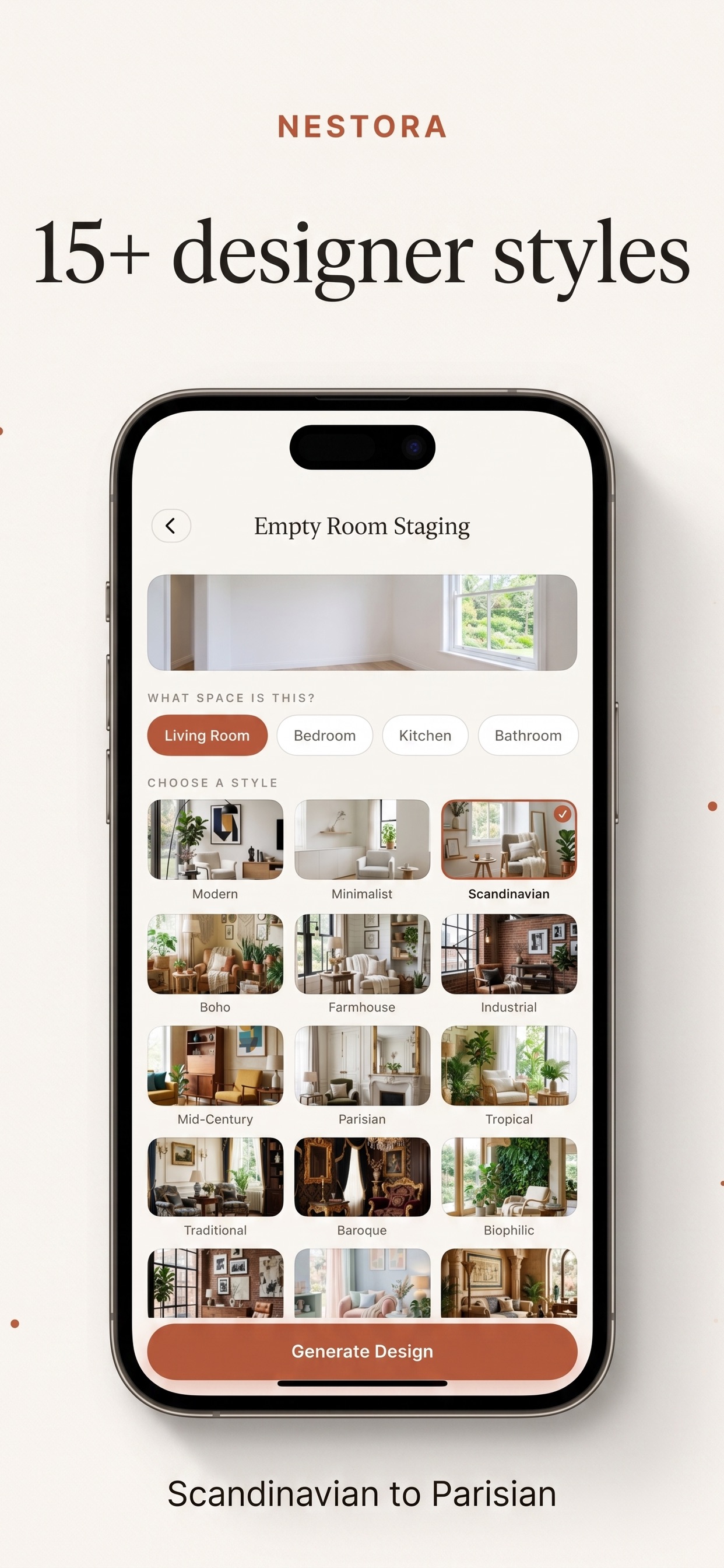 Screenshot 3 of Nestora: AI Interior Design