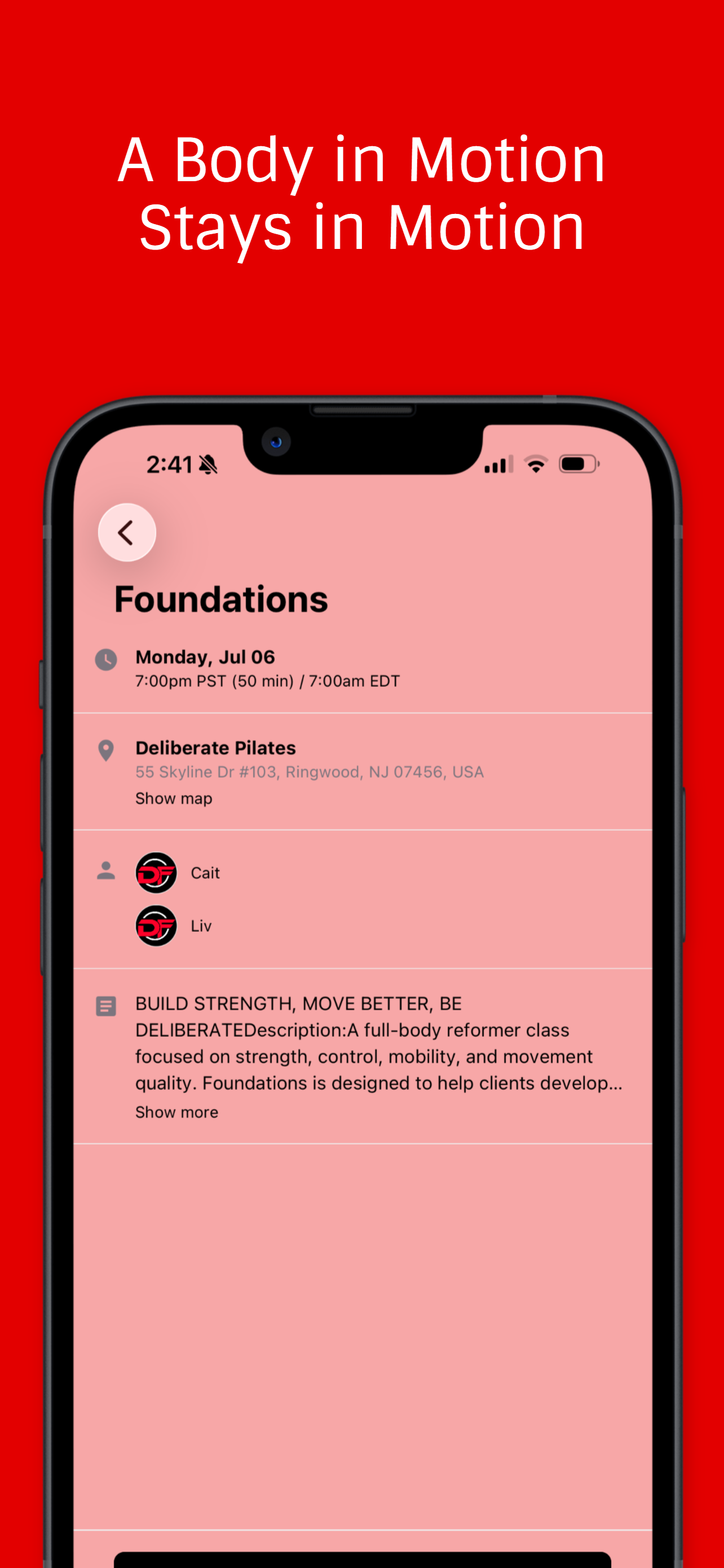Deliberate Fitness screenshot 4