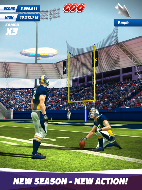 Screenshot #4 pour Flick Field Goal 25