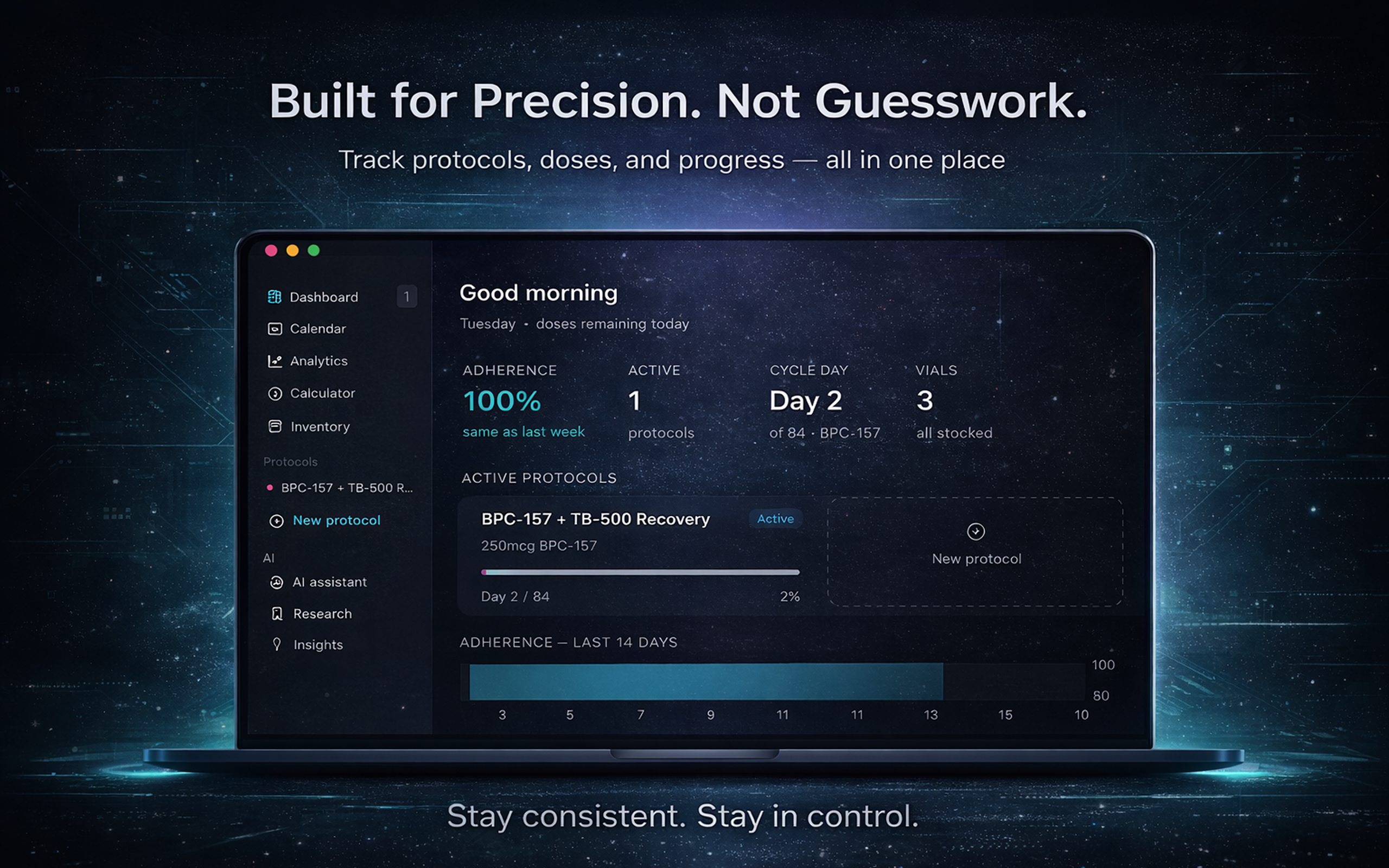 PeptideLog: Peptide Tracker screenshot 5