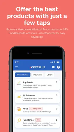 AssetPlus MF Distributor App screenshot 4