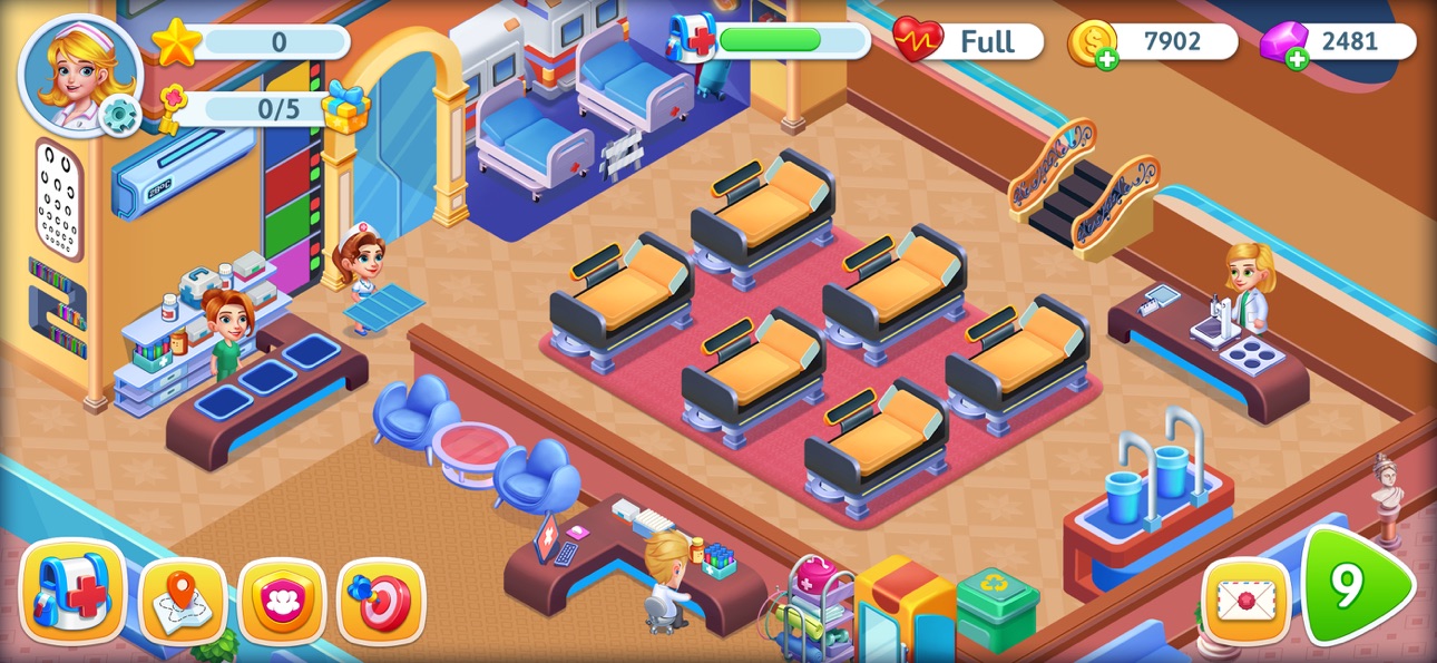 Hospital + Crazy ASMR Clinic Hack screenshot 6 - iOS game interface