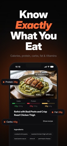 OKKAI - Calorie App Screenshot 3 of 5